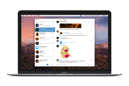 Telegram cho macOS tiếng Việt