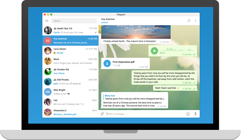 Cài Telegram trên Windows – bước đầu tiên